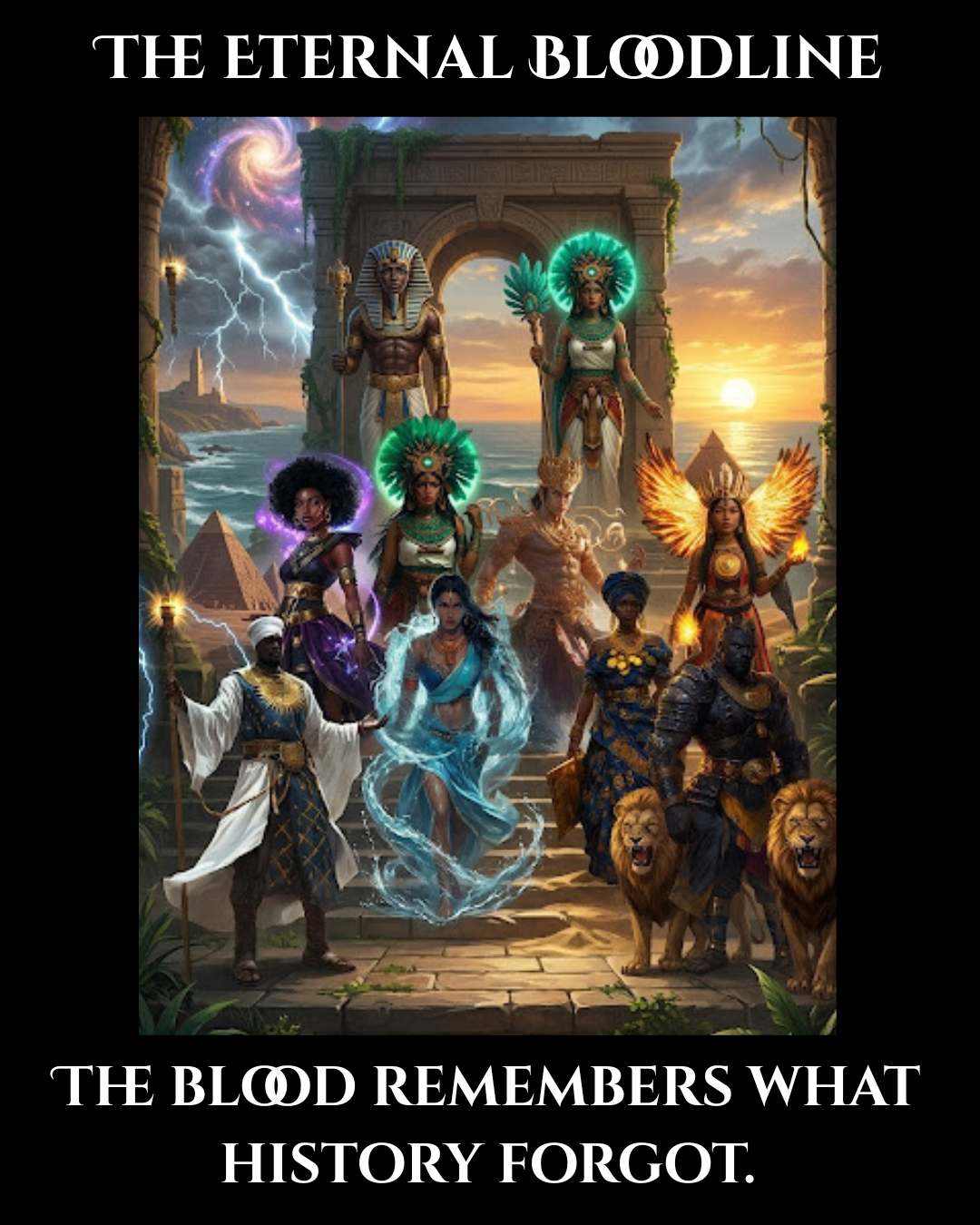 Eternal Bloodline Coloring Book